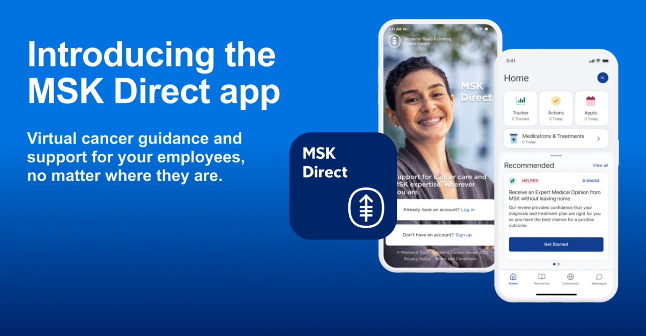 MSK Direct app promo